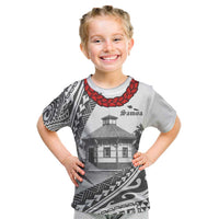 Samoa Mau Movement House Personalised Kid T Shirt Fa'a Samoa The Samoan Way