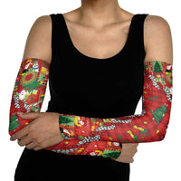 Mele Kalikimaka Pakalana Pikake Lei Arm Sleeves Hawaiian Rodeo Paniolo Omaomao Palaka LT9 - Polynesian Pride