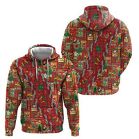 Mele Kalikimaka Pakalana Pikake Lei Hoodie Hawaiian Rodeo Paniolo Omaomao Palaka LT9 - Polynesian Pride