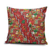 Mele Kalikimaka Pakalana Pikake Lei Pillow Cover Hawaiian Rodeo Paniolo Omaomao Palaka LT9 Green - Polynesian Pride