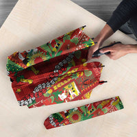 Mele Kalikimaka Pakalana Pikake Lei Umbrella Hawaiian Rodeo Paniolo Omaomao Palaka LT9 - Polynesian Pride