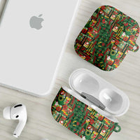 Mele Kalikimaka Pakalana Pikake Lei AirPods Case Hawaiian Rodeo Paniolo Ulaula Palaka LT9 - Polynesian Pride