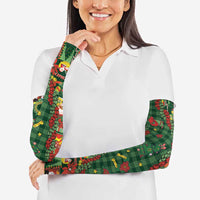 Mele Kalikimaka Pakalana Pikake Lei Arm Sleeves Hawaiian Rodeo Paniolo Ulaula Palaka LT9 - Polynesian Pride