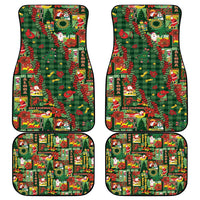 Mele Kalikimaka Pakalana Pikake Lei Car Mats Hawaiian Rodeo Paniolo Ulaula Palaka LT9 - Polynesian Pride