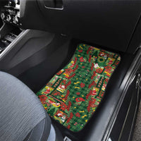 Mele Kalikimaka Pakalana Pikake Lei Car Mats Hawaiian Rodeo Paniolo Ulaula Palaka LT9 - Polynesian Pride