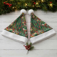 Mele Kalikimaka Pakalana Pikake Lei Christmas Santa Hat Hawaiian Rodeo Paniolo Ulaula Palaka LT9 - Polynesian Pride
