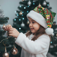 Mele Kalikimaka Pakalana Pikake Lei Christmas Santa Hat Hawaiian Rodeo Paniolo Ulaula Palaka LT9 - Polynesian Pride