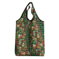 Mele Kalikimaka Pakalana Pikake Lei Grocery Bag Hawaiian Rodeo Paniolo Ulaula Palaka LT9 - Polynesian Pride