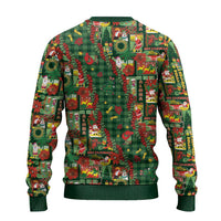 Mele Kalikimaka Pakalana Pikake Lei Ugly Christmas Sweater Hawaiian Rodeo Paniolo Ulaula Palaka LT9 - Polynesian Pride