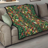 Mele Kalikimaka Pakalana Pikake Lei Quilt Hawaiian Rodeo Paniolo Ulaula Palaka LT9 - Polynesian Pride