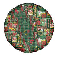 Mele Kalikimaka Pakalana Pikake Lei Spare Tire Cover Hawaiian Rodeo Paniolo Ulaula Palaka LT9 - Polynesian Pride