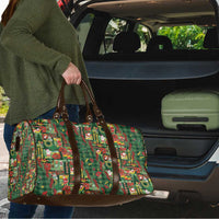 Mele Kalikimaka Pakalana Pikake Lei Travel Bag Hawaiian Rodeo Paniolo Ulaula Palaka LT9 - Polynesian Pride