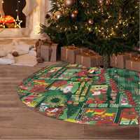 Mele Kalikimaka Pakalana Pikake Lei Tree Skirt Hawaiian Rodeo Paniolo Ulaula Palaka LT9 - Polynesian Pride