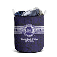 Tonga Queen Salote College 100 years Laundry Basket QSC 1926-2026 Tongan Pattern