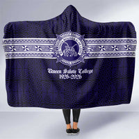 Tonga Queen Salote College 100 years Hooded Blanket QSC 1926-2026 Tongan Pattern