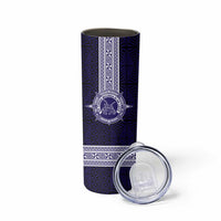 Tonga Queen Salote College 100 years Skinny Tumbler QSC 1926-2026 Tongan Pattern LT9 - Polynesian Pride