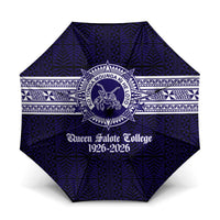 Tonga Queen Salote College 100 years Umbrella QSC 1926-2026 Tongan Pattern