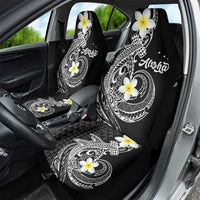 Aloha Hammerhead Shark Car Seat Cover Black Hawaiian Kakau Tribal Tattoo LT9 - Polynesian Pride