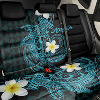 Aloha Hammerhead Shark Back Car Seat Cover Calypso Hawaiian Kakau Tribal Tattoo LT9 - Polynesian Pride