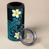 Aloha Hammerhead Shark 4 in 1 Can Cooler Tumbler Calypso Hawaiian Kakau Tribal Tattoo LT9 - Polynesian Pride