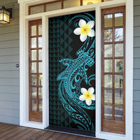 Aloha Hammerhead Shark Door Cover Calypso Hawaiian Kakau Tribal Tattoo LT9 - Polynesian Pride