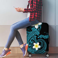 Aloha Hammerhead Shark Luggage Cover Calypso Hawaiian Kakau Tribal Tattoo LT9 - Polynesian Pride