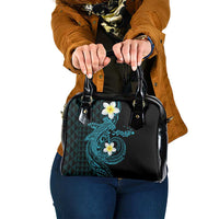 Aloha Hammerhead Shark Shoulder Handbag Calypso Hawaiian Kakau Tribal Tattoo