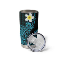 Aloha Hammerhead Shark Tumbler Cup Calypso Hawaiian Kakau Tribal Tattoo LT9 - Polynesian Pride