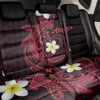 Aloha Hammerhead Shark Back Car Seat Cover Feverish Pink Hawaiian Kakau Tribal Tattoo LT9 - Polynesian Pride
