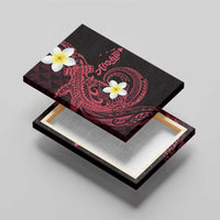 Aloha Hammerhead Shark Canvas Wall Art Feverish Pink Hawaiian Kakau Tribal Tattoo LT9 - Polynesian Pride
