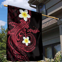 Aloha Hammerhead Shark Garden Flag Feverish Pink Hawaiian Kakau Tribal Tattoo LT9 - Polynesian Pride