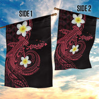 Aloha Hammerhead Shark Garden Flag Feverish Pink Hawaiian Kakau Tribal Tattoo LT9 - Polynesian Pride
