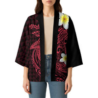 Aloha Hammerhead Shark Kimono Feverish Pink Hawaiian Kakau Tribal Tattoo LT9 - Polynesian Pride