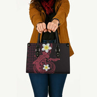Aloha Hammerhead Shark Leather Bag Feverish Pink Hawaiian Kakau Tribal Tattoo LT9 - Polynesian Pride