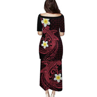 Aloha Hammerhead Shark Puletasi Feverish Pink Hawaiian Kakau Tribal Tattoo LT9 - Polynesian Pride