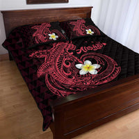 Aloha Hammerhead Shark Quilt Bed Set Feverish Pink Hawaiian Kakau Tribal Tattoo LT9 - Polynesian Pride