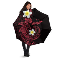 Aloha Hammerhead Shark Umbrella Feverish Pink Hawaiian Kakau Tribal Tattoo LT9 - Polynesian Pride