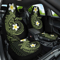 Aloha Hammerhead Shark Car Seat Cover Lime Rickey Hawaiian Kakau Tribal Tattoo LT9 One Size Lime - Polynesian Pride