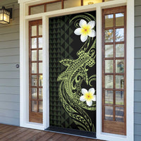 Aloha Hammerhead Shark Door Cover Lime Rickey Hawaiian Kakau Tribal Tattoo LT9 - Polynesian Pride