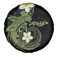 Aloha Hammerhead Shark Spare Tire Cover Lime Rickey Hawaiian Kakau Tribal Tattoo LT9 - Polynesian Pride