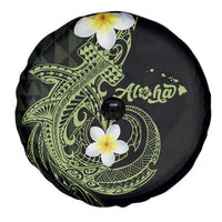 Aloha Hammerhead Shark Spare Tire Cover Lime Rickey Hawaiian Kakau Tribal Tattoo LT9 - Polynesian Pride