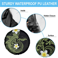 Aloha Hammerhead Shark Spare Tire Cover Lime Rickey Hawaiian Kakau Tribal Tattoo LT9 - Polynesian Pride