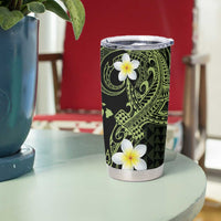 Aloha Hammerhead Shark Tumbler Cup Lime Rickey Hawaiian Kakau Tribal Tattoo LT9 - Polynesian Pride