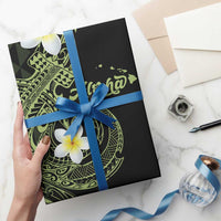 Aloha Hammerhead Shark Wrapping Paper Lime Rickey Hawaiian Kakau Tribal Tattoo - Polynesian Pride