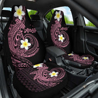 Aloha Hammerhead Shark Car Seat Cover Vivacious Pink Hawaiian Kakau Tribal Tattoo LT9 One Size Pink - Polynesian Pride