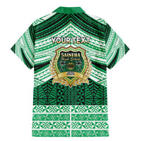 Personalised Tonga Saineha High School Family Matching Mermaid Dress and Hawaiian Shirt Polynesian Ngatu Tribal LT9 - Polynesian Pride