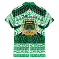 Personalised Tonga Saineha High School Family Matching Puletasi and Hawaiian Shirt Polynesian Ngatu Tribal LT9 - Polynesian Pride