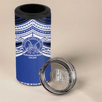 Personalised Tonga Taufa'ahau Pilolevu College 4 in 1 Can Cooler Tumbler Polynesian Ngatu Tribal LT9 - Polynesian Pride