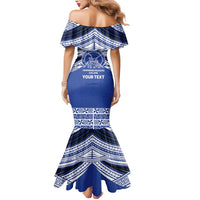 Personalised Tonga Taufa'ahau Pilolevu College Mermaid Dress Polynesian Ngatu Tribal LT9 - Polynesian Pride