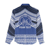Personalised Tonga Taufa'ahau Pilolevu College Women Casual Shirt Polynesian Ngatu Tribal LT9 - Polynesian Pride